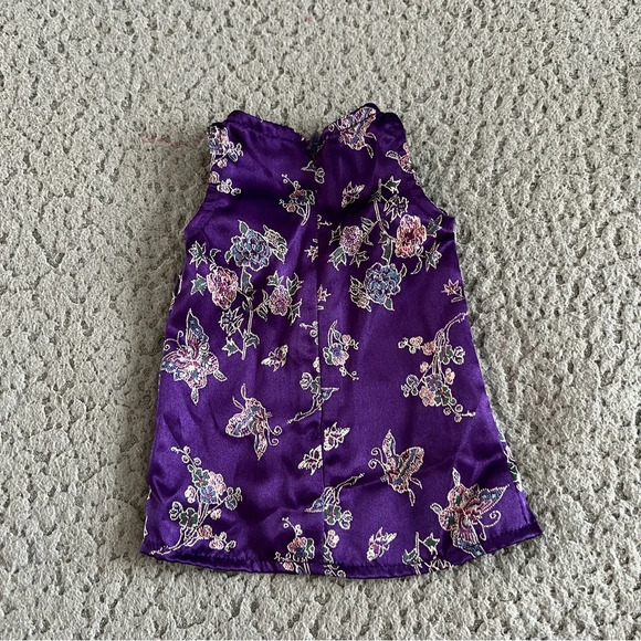 AMERICAN GIRL PURPLE KARAOKE DRESS with Hanger Retired Girl of Today Dress - Picture 2 of 4